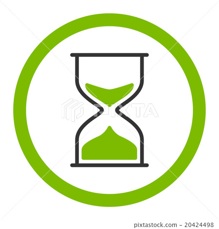 Hourglass Rounded Vector Icon Hourglass Rounded Vector Icon 20424498