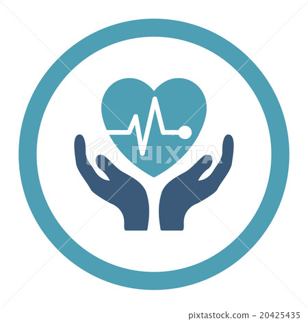 Cardiology Rounded Vector Icon Cardiology Rounded Vector Icon 20425435