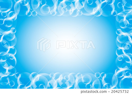 背景材料壁紙 沙邦玉 肥皂泡 肥皂 泡沫 泡沫 弄皺 泡沫 泡沫 噴霧 水滴 透明的感覺 水下 插圖素材 圖庫