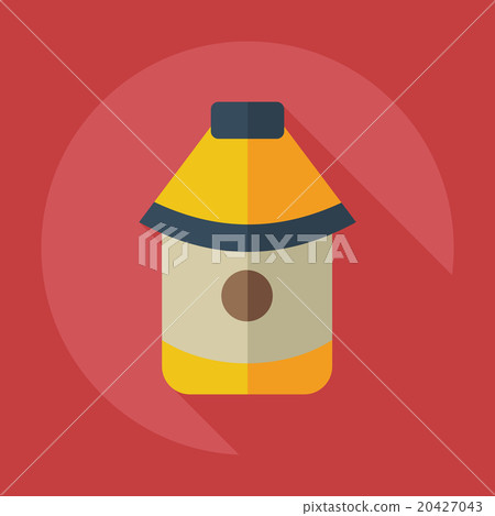 Flat modern design with shadow icons Cossack 20427043