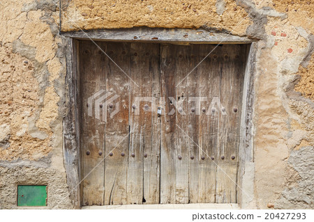 Old textured door Old textured door 20427293