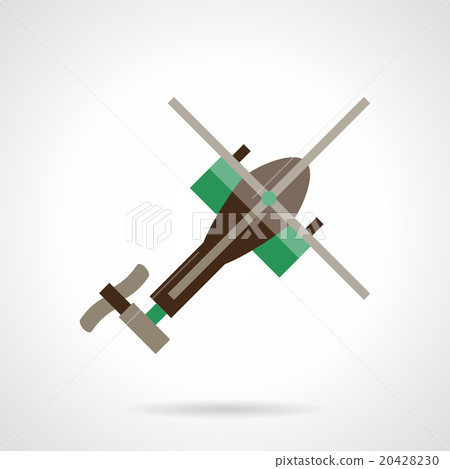 Flat design helicopter vector icon Flat design helicopter vector icon 20428230