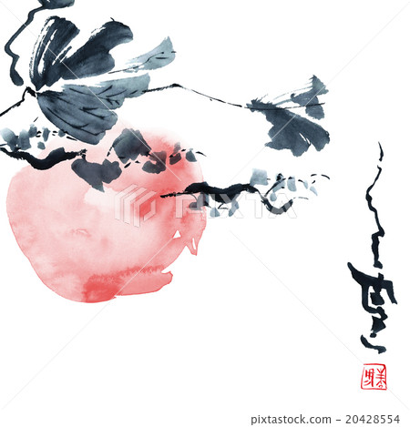 Sumi-e illustration 20428554