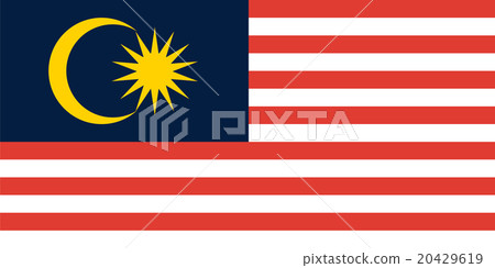 Standard Proportions for Malaysia Flag 20429619