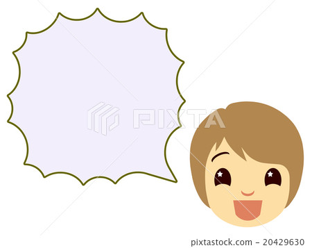 Balloons and girls face Balloons and girls face 20429630