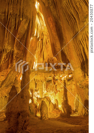 Stalactites in a tunnel cave Grutas da Moeda. Stalactites in a tunnel cave Grutas da Moeda. 20430877