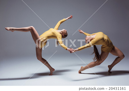 The two modern ballet dancers The two modern ballet dancers 20431161