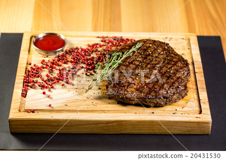 juicy, and beautiful steak with spiced juicy, and beautiful steak with spiced 20431530