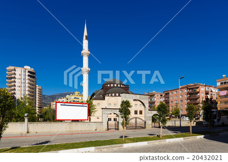 The Mosque in the province of Mahmutlar, Alanya 20432021
