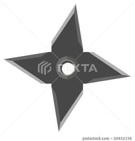 Shuriken illustration Shuriken illustration 20432156