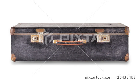 Black suitcase lying Black suitcase lying 20433495