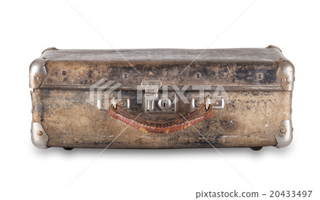 Old worn suitcase Old worn suitcase 20433497