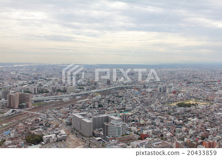 從JR中央塔看到的名古屋市中村區 從JR中央塔看到的名古屋市中村區 20433859