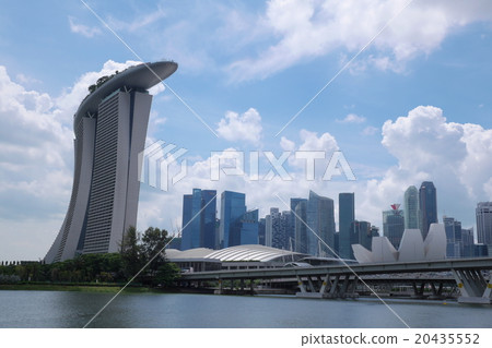 Marina Bay Sands and Singapore Building District Marina Bay Sands and Singapore Building District 20435552