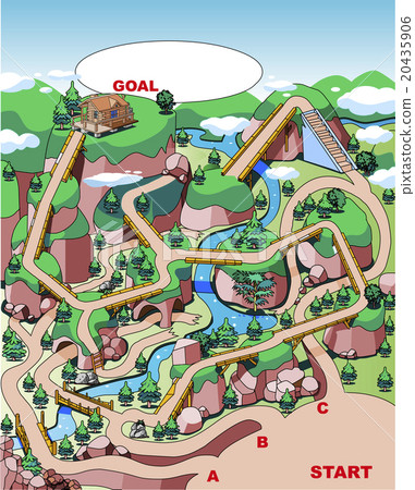 Maze _ mountain huts Maze _ mountain huts 20435906