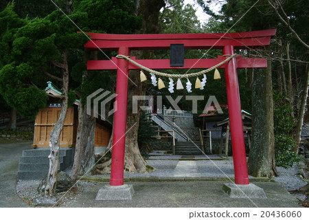 伊東市“池塘”的山神社 20436060