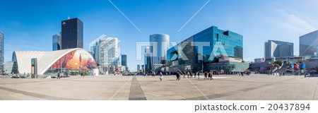 Panorama view around La Defense Panorama view around La Defense 20437894