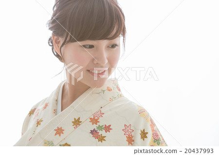 和服 人 人物 20437993