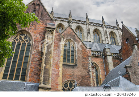 Facade of the Grote Kerk in Haarlem Facade of the Grote Kerk in Haarlem 20439240