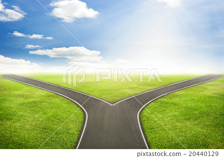 Businessman concept, road field grassland Businessman concept, road field grassland 20440129