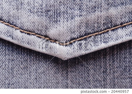 blue jeans pocket close-up. fabric texture blue jeans pocket close-up. fabric texture 20440957