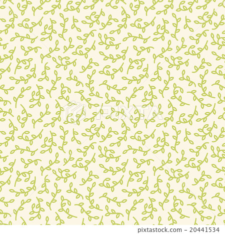 Leaf seamless pattern. Floral stylish background. 20441534
