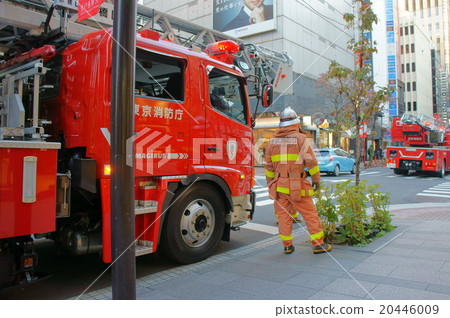 消防車發射 消防車發射 20446009