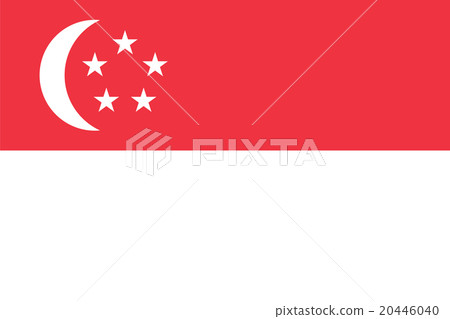 Standard Proportions for Singapore Flag 20446040