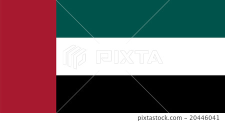 Standard Proportions for United Arab Emirates Flag 20446041