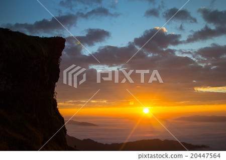 .Mountain Phu Qi Fha  sunrise 20447564