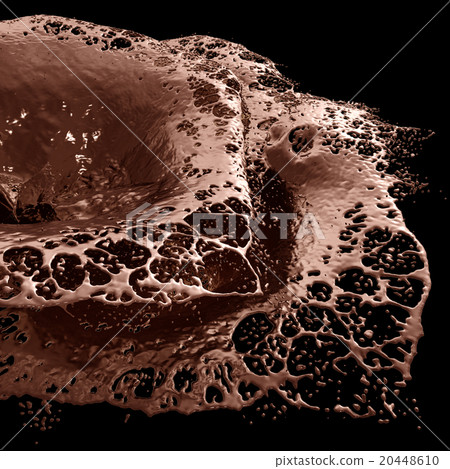 Hot Chocolate Splash closeup . Hot Chocolate Splash closeup . 20448610