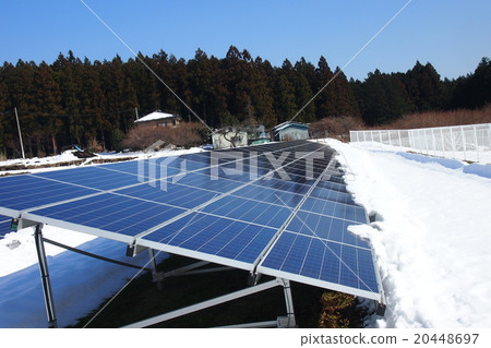 Solar panel snow cover 20448697