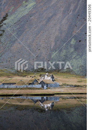 Viking village ruins in Iceland Viking village ruins in Iceland 20449306