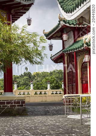 圖庫照片: taoist temple in cebu, philippines.