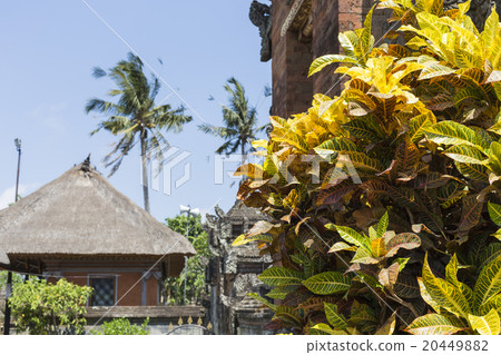 Temple in Bali, Indonesia on a beautiful sunny day Temple in Bali, Indonesia on a beautiful sunny day 20449882