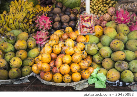 fruit market in the village in Bali, Indonesia. 20450098
