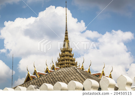 Roof in Grand Palace, Bangkok, Thailand. Roof in Grand Palace, Bangkok, Thailand. 20450515