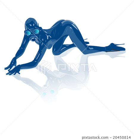 slim woman in beauty costume slim woman in beauty costume 20450814