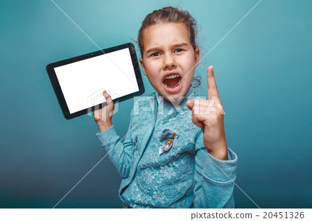 teen girl of European appearance seven years 20451326