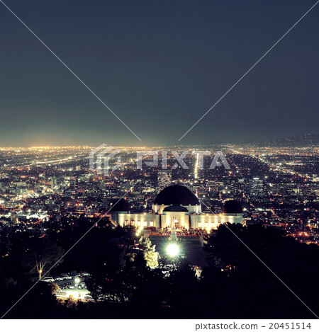 Los Angeles at night Los Angeles at night 20451514