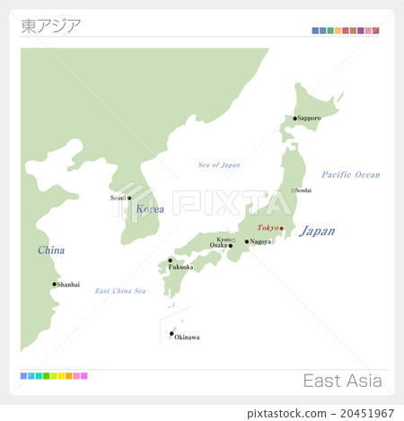 東亞·地圖 20451967
