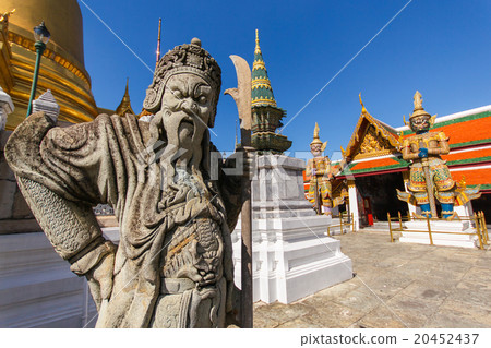 Close up chinese doll at Wat Phra Kaew  20452437