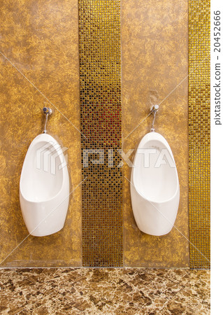 Urinals in an old building for men only. Urinals in an old building for men only. 20452666