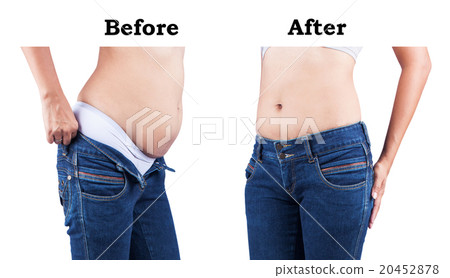 women body before and after fat belly 20452878
