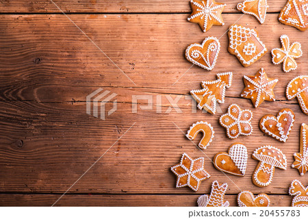 Christmas composition. Studio shot. Christmas composition. Studio shot. 20455783