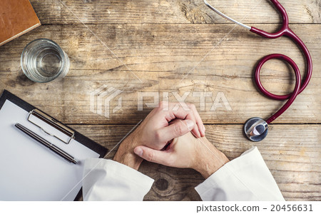 Desk of doctor Desk of doctor 20456631