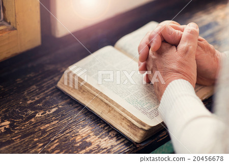 Woman with bible 20456678