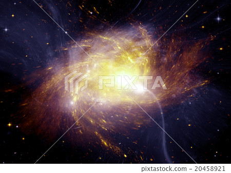 galaxy in a free space 20458921