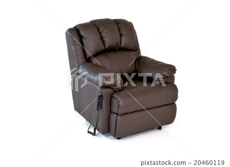 Brown reclining leather chair Brown reclining leather chair 20460119