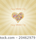 Greeting card Happy Valentine s Day 20462979